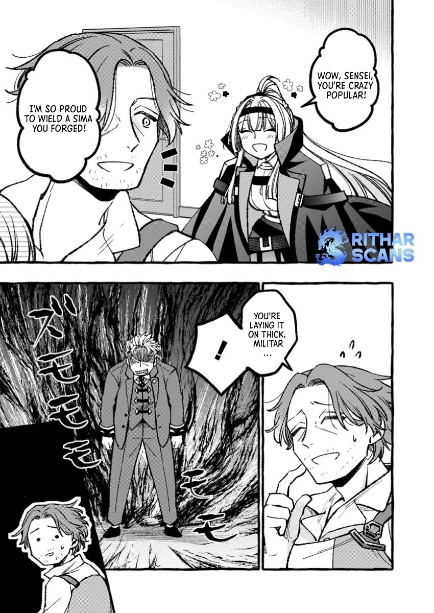 Tsuihou Sareta Ossan Kajishi, Nazeka Densetsu no Daimyouko ni Naru – Chapter 07.2 – Page 1