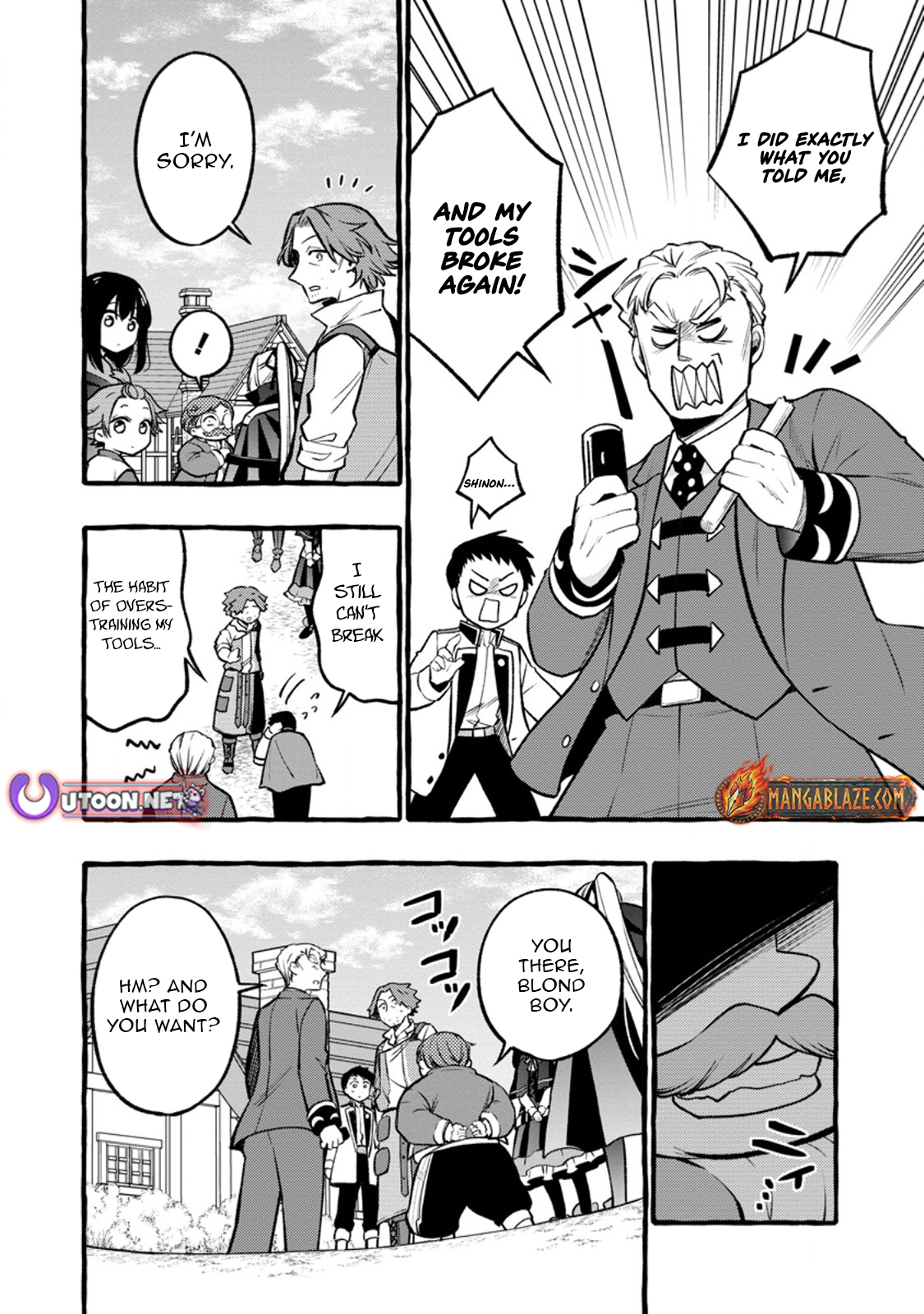 Tsuihou Sareta Ossan Kajishi, Nazeka Densetsu no Daimyouko ni Naru – Chapter 11.1 – Page 11