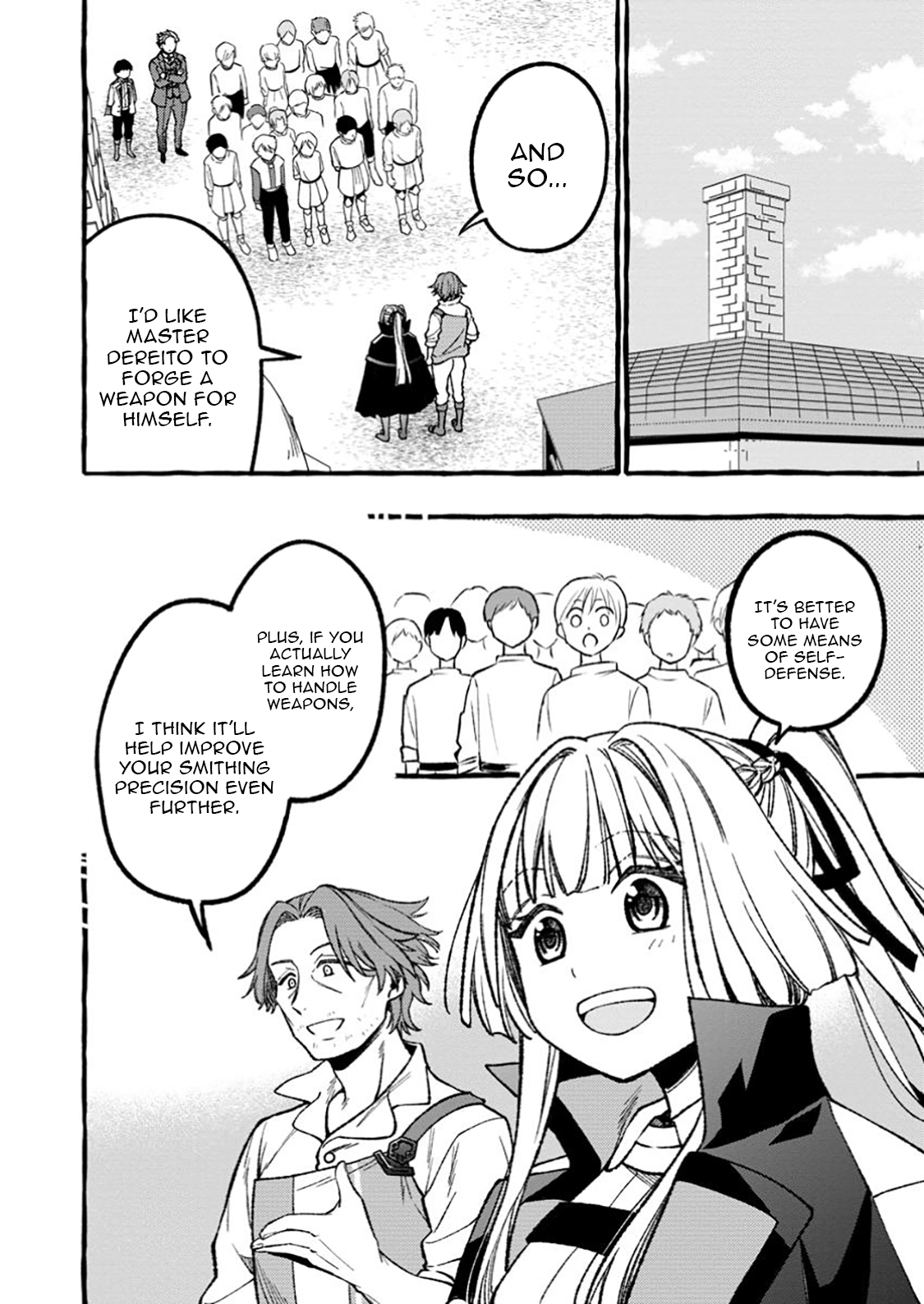 Tsuihou Sareta Ossan Kajishi, Nazeka Densetsu no Daimyouko ni Naru – Chapter 08.1 – Page 3