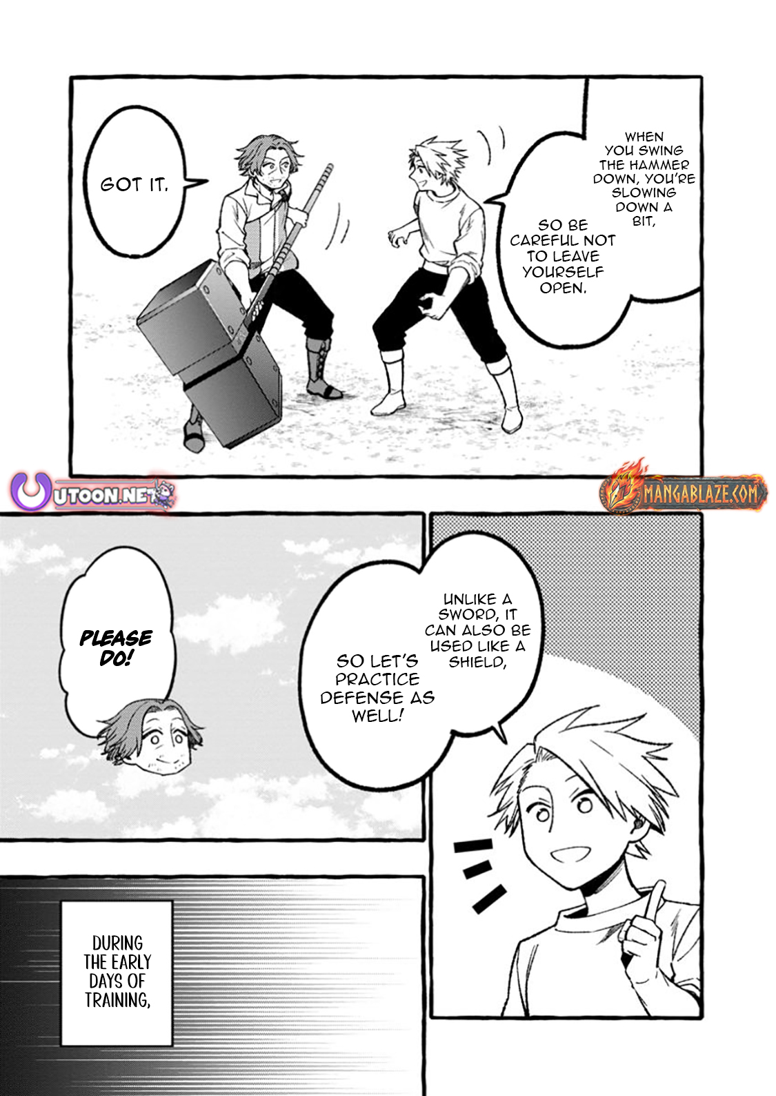 Tsuihou Sareta Ossan Kajishi, Nazeka Densetsu no Daimyouko ni Naru – Chapter 08.3 – Page 2