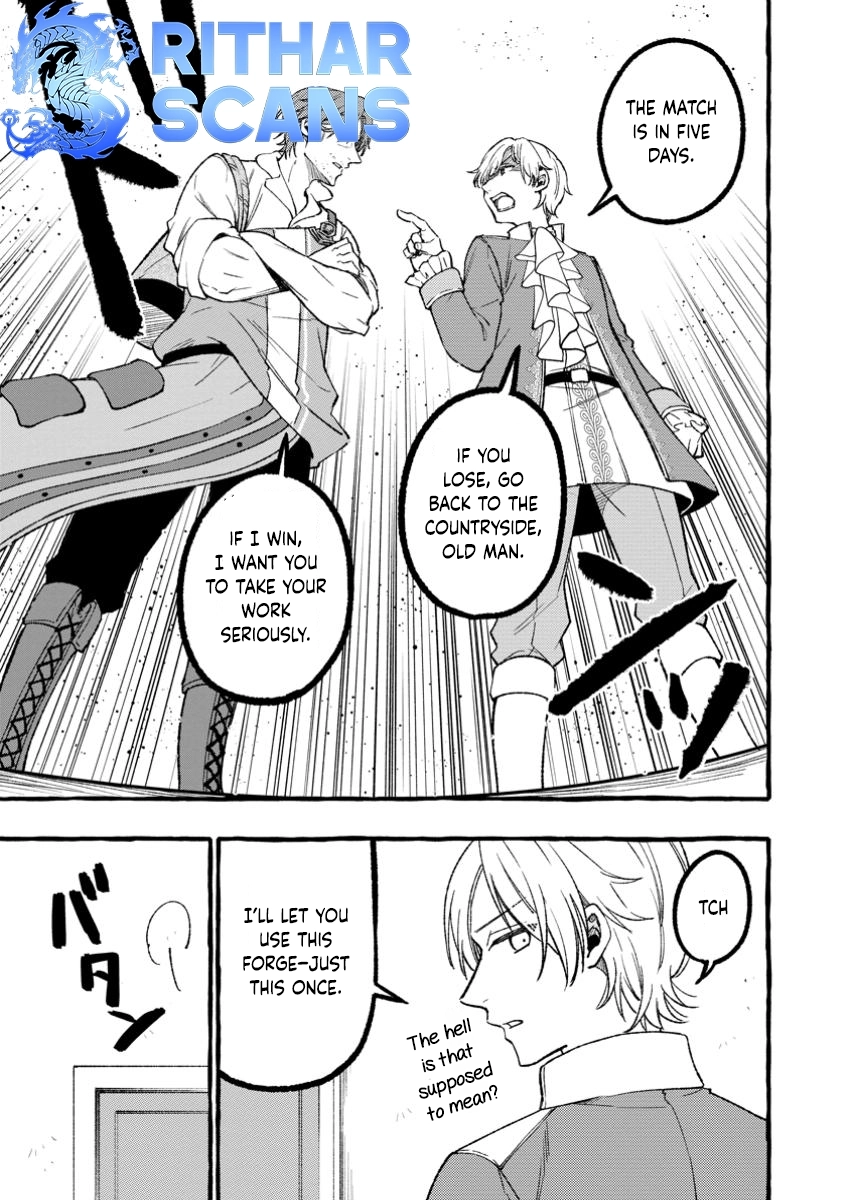 Tsuihou Sareta Ossan Kajishi, Nazeka Densetsu no Daimyouko ni Naru – Chapter 03.2 – Page 7