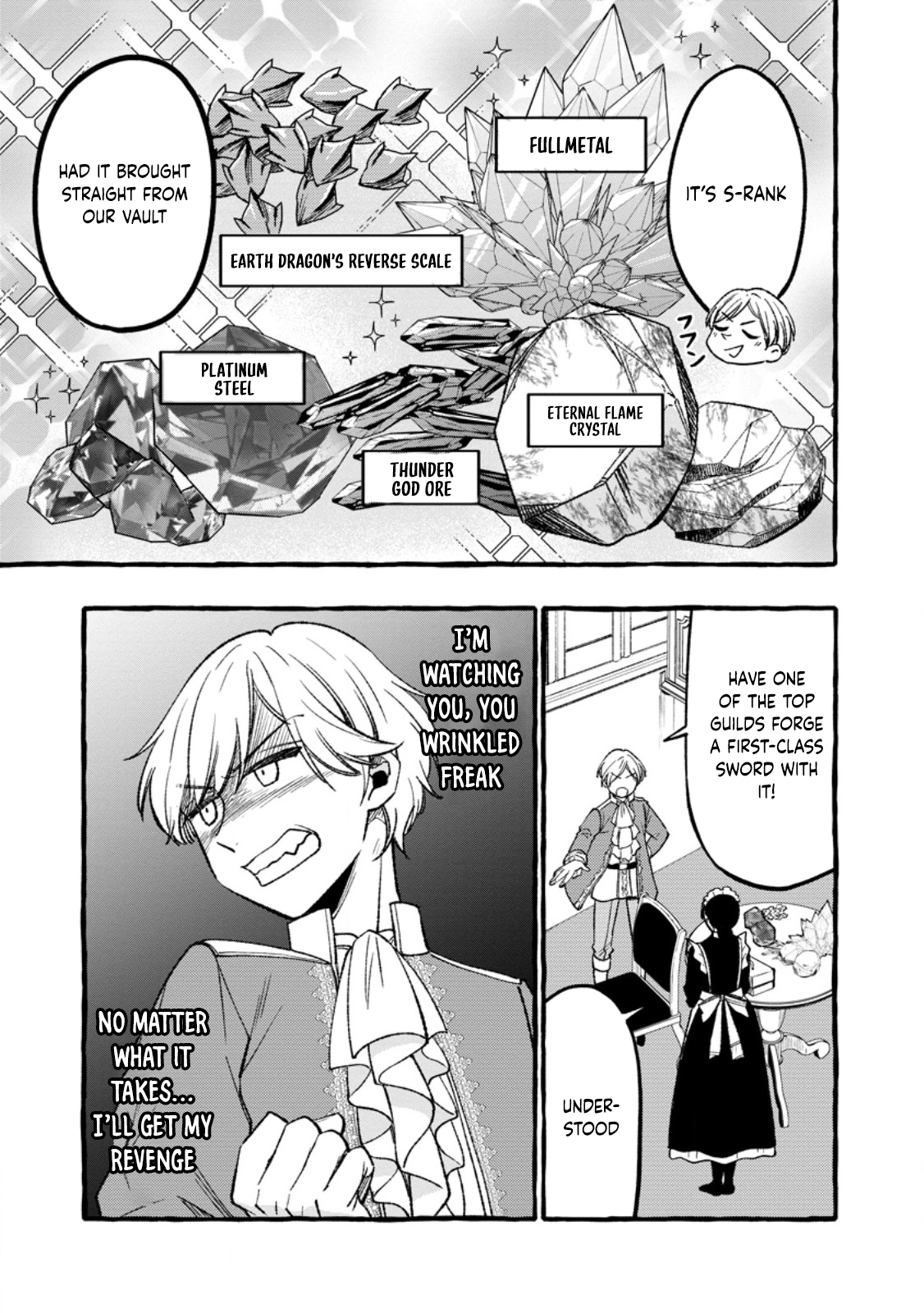 Tsuihou Sareta Ossan Kajishi, Nazeka Densetsu no Daimyouko ni Naru – Chapter 04.1 – Page 5