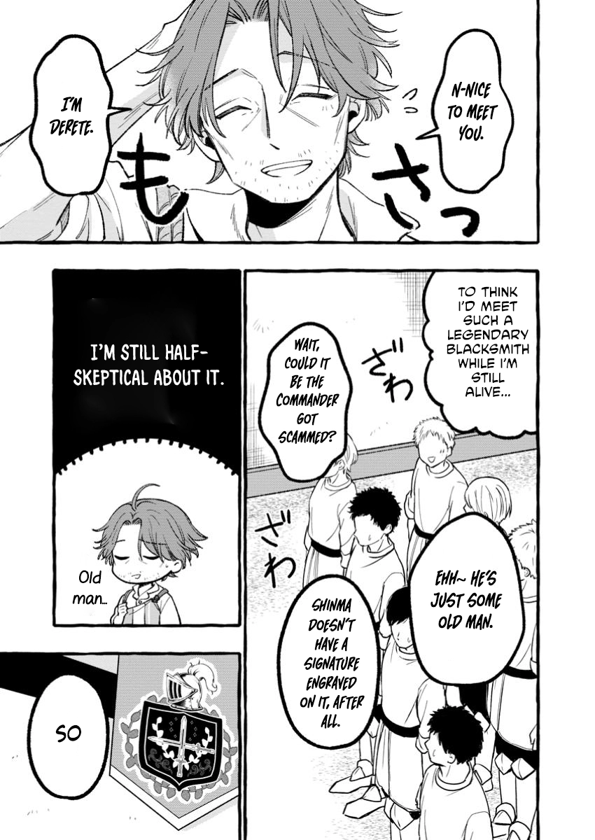 Tsuihou Sareta Ossan Kajishi, Nazeka Densetsu no Daimyouko ni Naru – Chapter 03.1 – Page 5