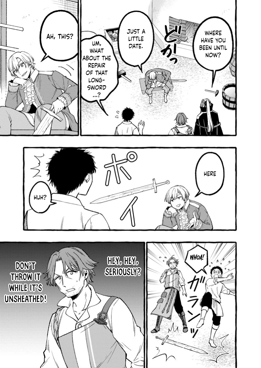 Tsuihou Sareta Ossan Kajishi, Nazeka Densetsu no Daimyouko ni Naru – Chapter 03.1 – Page 9