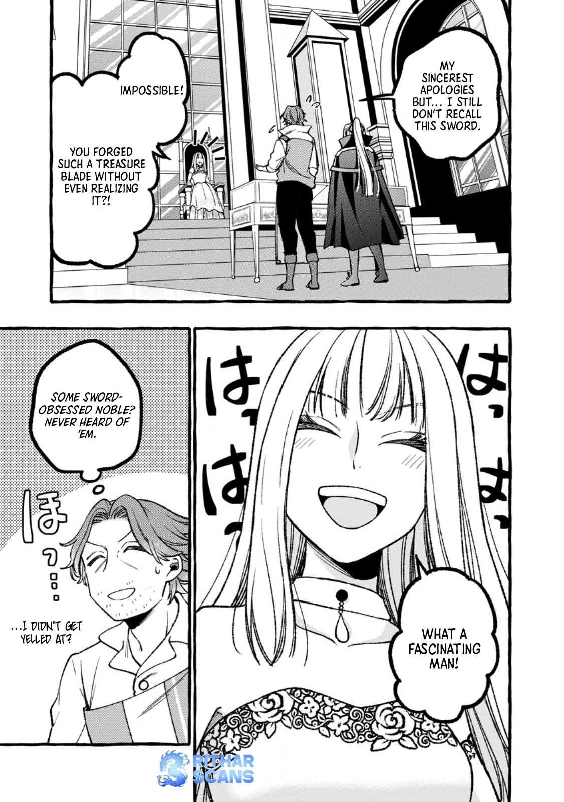 Tsuihou Sareta Ossan Kajishi, Nazeka Densetsu no Daimyouko ni Naru – Chapter 06.3 – Page 1