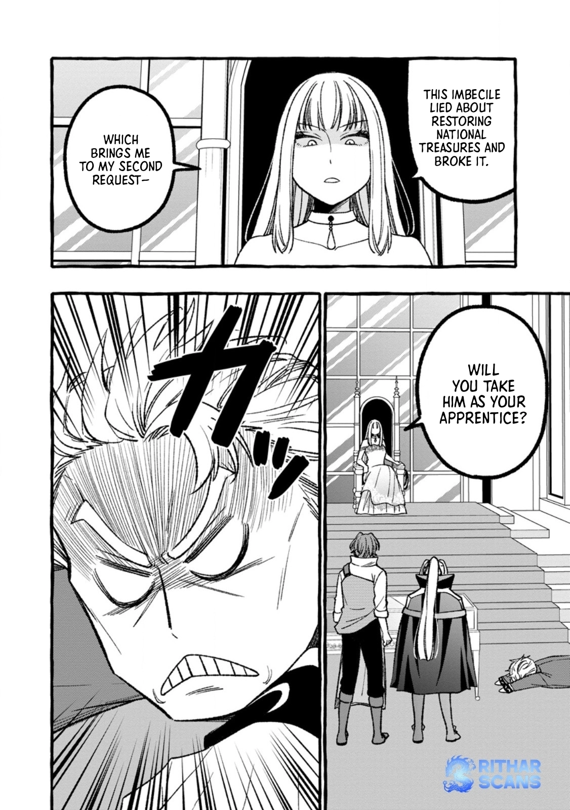 Tsuihou Sareta Ossan Kajishi, Nazeka Densetsu no Daimyouko ni Naru – Chapter 06.3 – Page 4