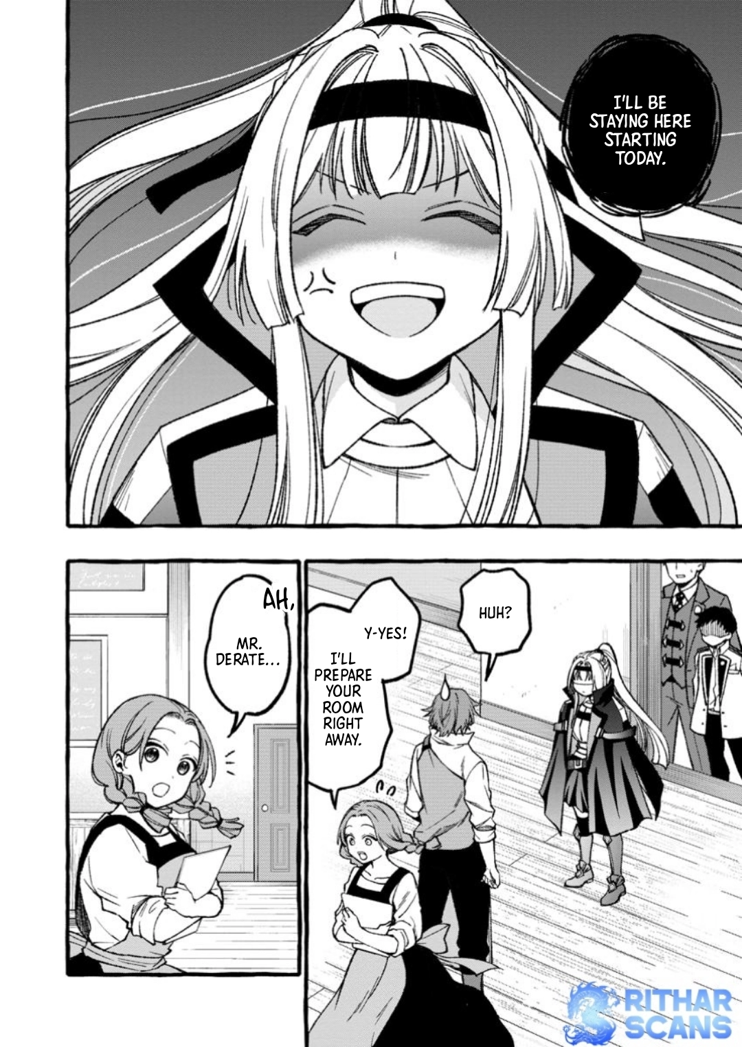 Tsuihou Sareta Ossan Kajishi, Nazeka Densetsu no Daimyouko ni Naru – Chapter 07.1 – Page 2