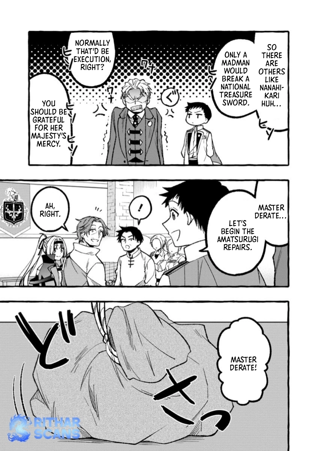 Tsuihou Sareta Ossan Kajishi, Nazeka Densetsu no Daimyouko ni Naru – Chapter 07.1 – Page 7