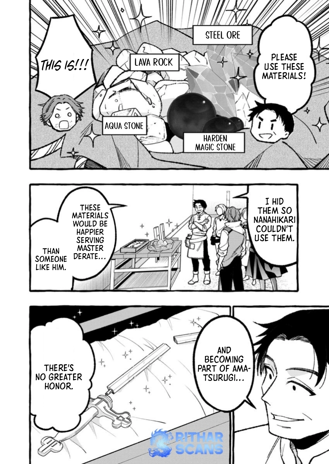 Tsuihou Sareta Ossan Kajishi, Nazeka Densetsu no Daimyouko ni Naru – Chapter 07.1 – Page 8