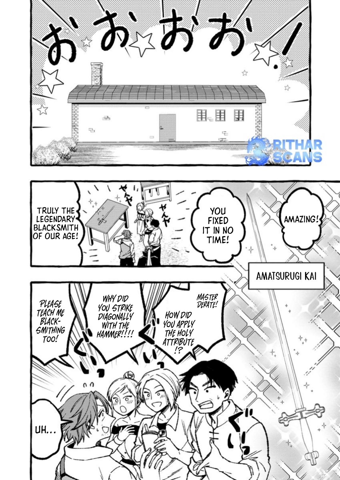 Tsuihou Sareta Ossan Kajishi, Nazeka Densetsu no Daimyouko ni Naru – Chapter 07.1 – Page 12