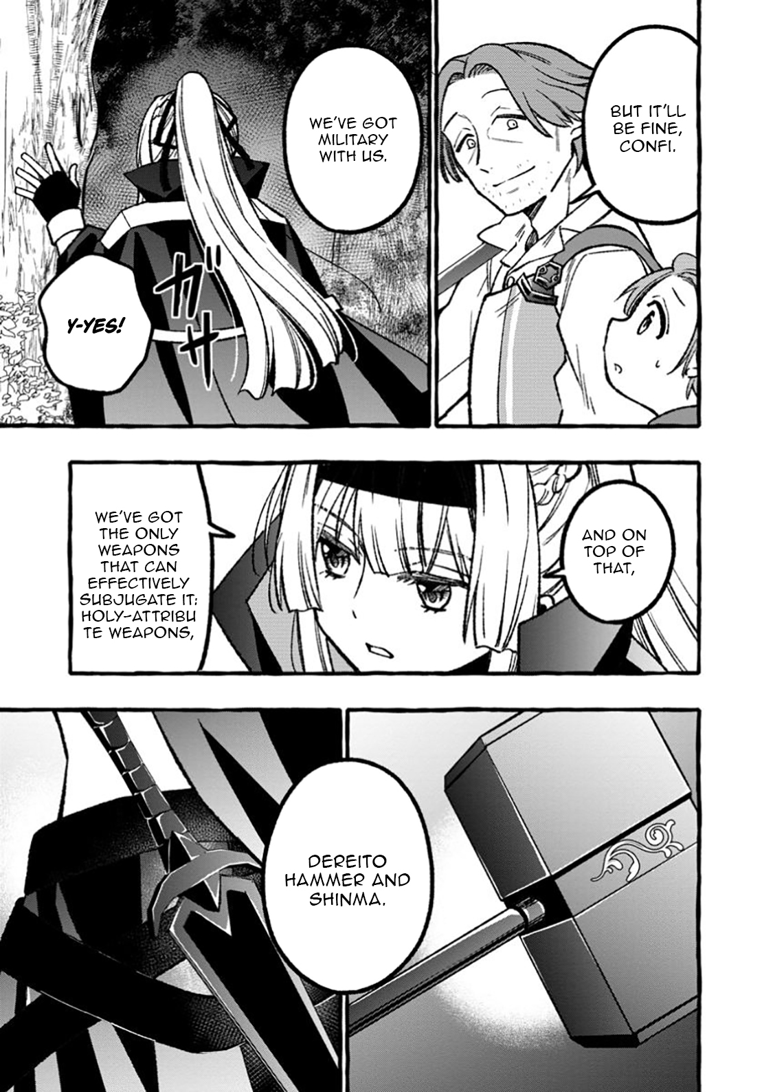 Tsuihou Sareta Ossan Kajishi, Nazeka Densetsu no Daimyouko ni Naru – Chapter 09.1 – Page 12