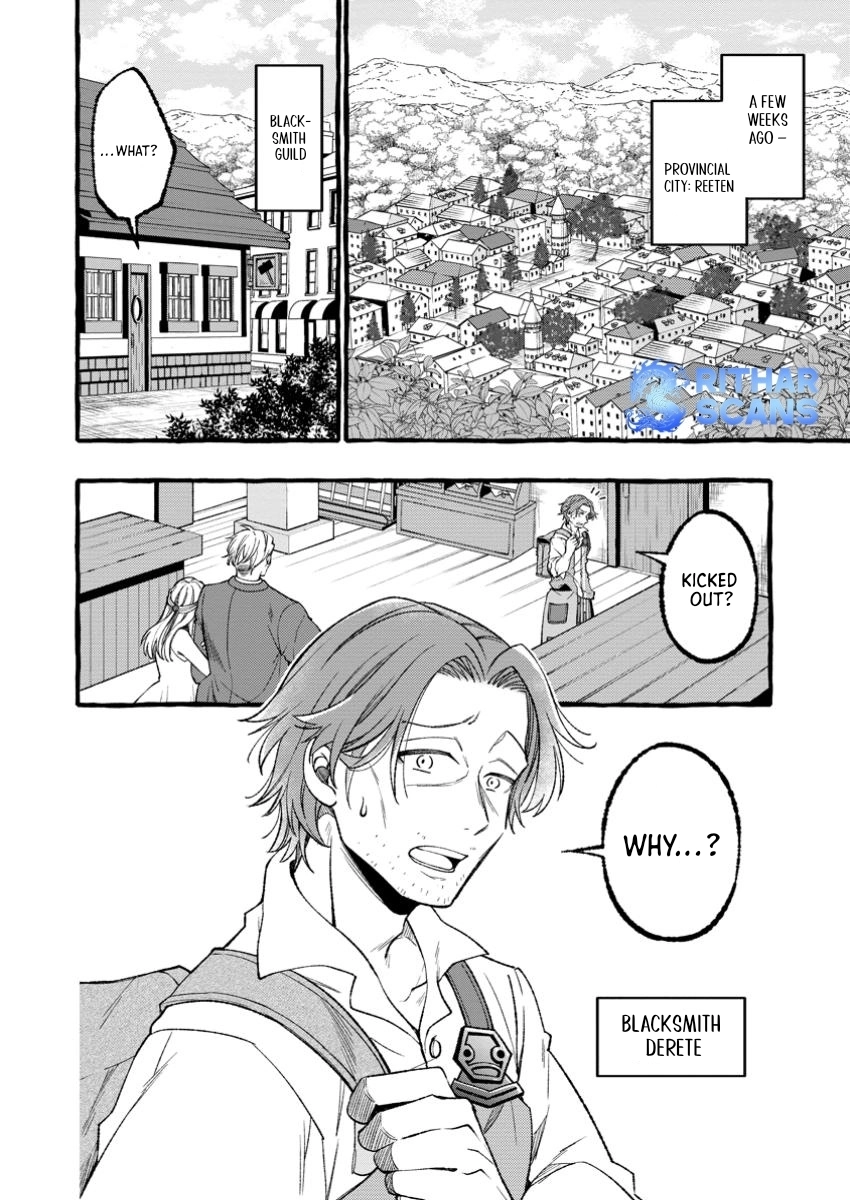 Tsuihou Sareta Ossan Kajishi, Nazeka Densetsu no Daimyouko ni Naru – Chapter 01 – Page 4