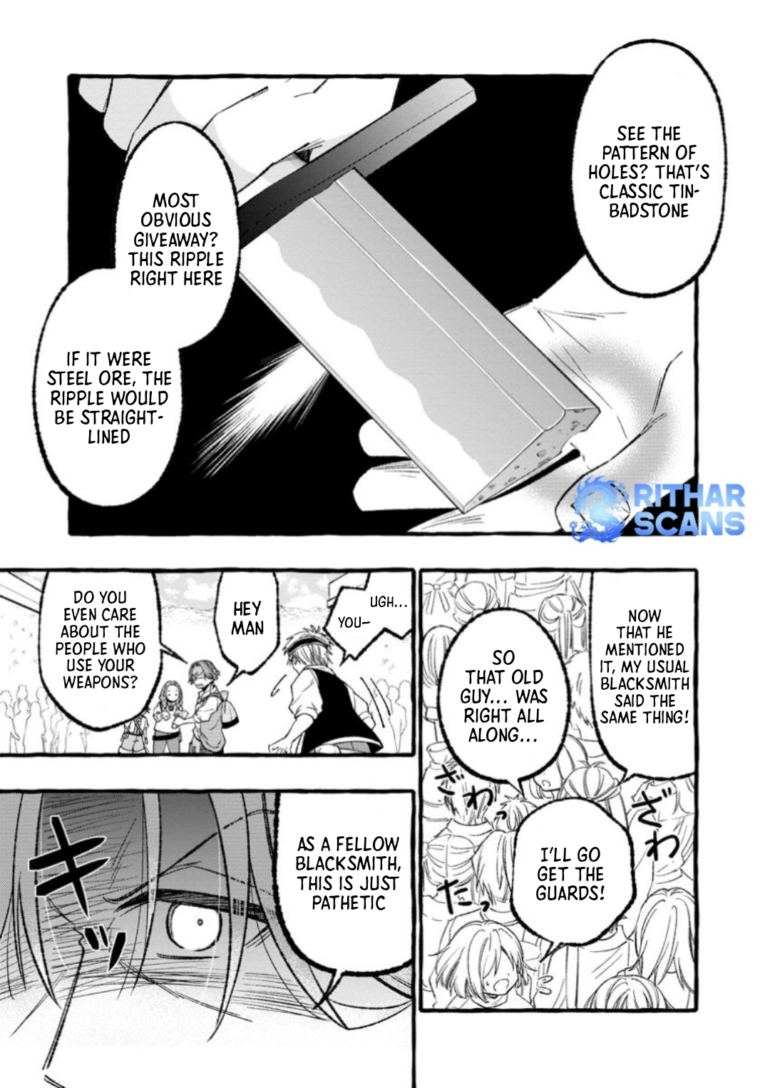 Tsuihou Sareta Ossan Kajishi, Nazeka Densetsu no Daimyouko ni Naru – Chapter 01 – Page 13