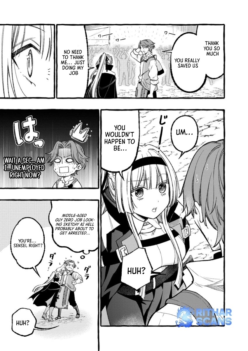 Tsuihou Sareta Ossan Kajishi, Nazeka Densetsu no Daimyouko ni Naru – Chapter 01 – Page 17