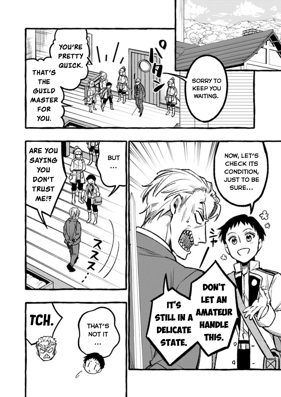 Tsuihou Sareta Ossan Kajishi, Nazeka Densetsu no Daimyouko ni Naru – Chapter 02.2 – Page 5