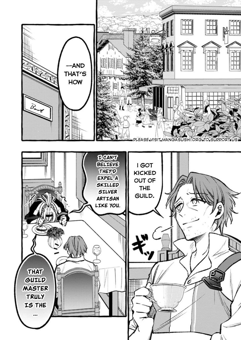 Tsuihou Sareta Ossan Kajishi, Nazeka Densetsu no Daimyouko ni Naru – Chapter 02.2 – Page 11