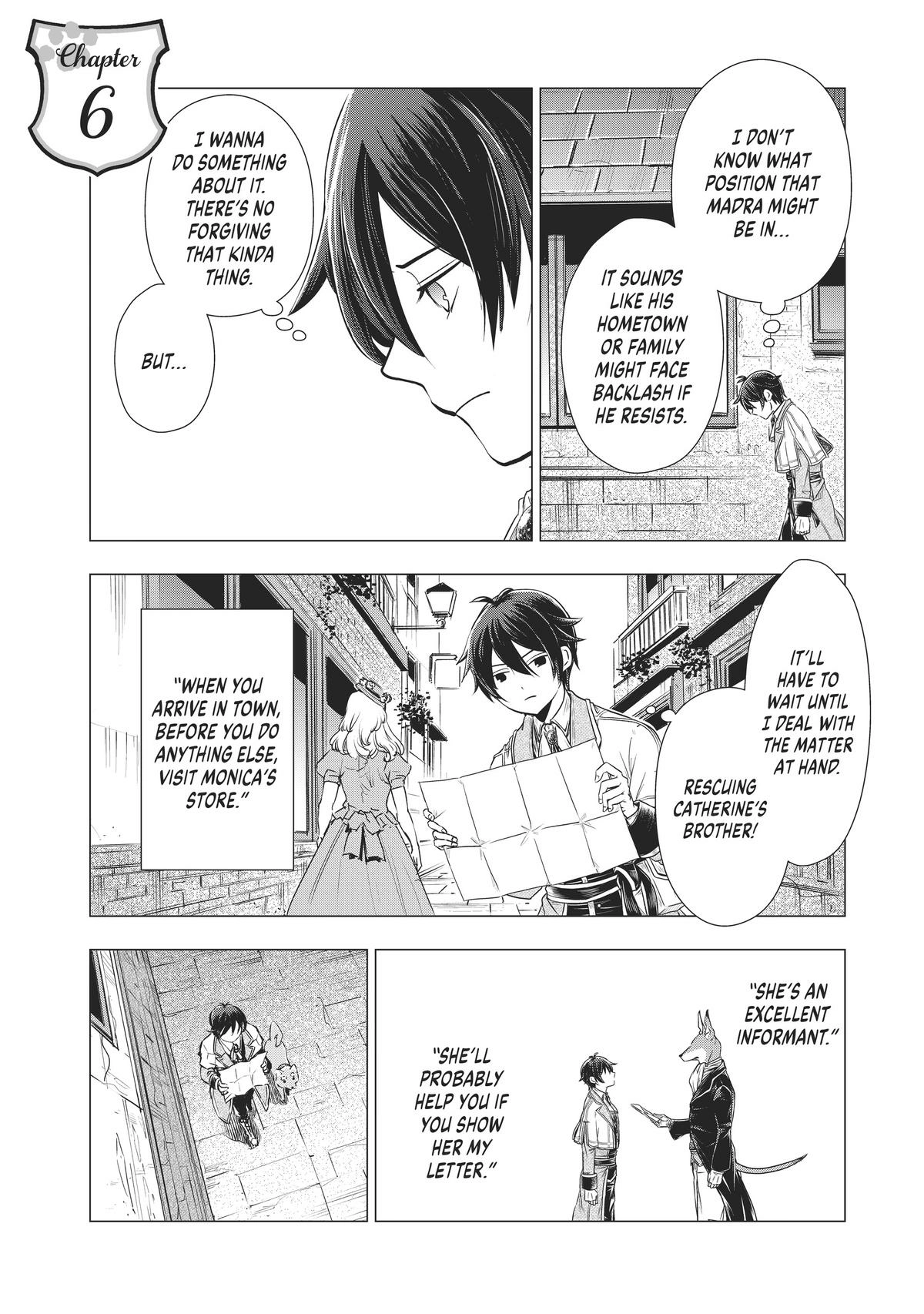 Uchi no Inu ga Tsuyosugirun desu ga?! ~ Tensei Shitara Megami-sama no Shukufuku de Sekai wo Sukuu Koto ni narimashita – Chapter 06 – Page 1