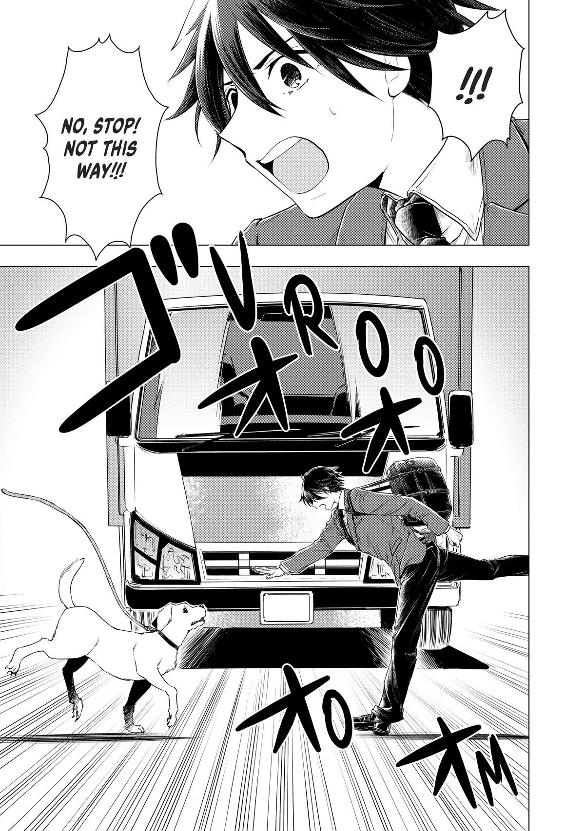 Uchi no Inu ga Tsuyosugirun desu ga?! ~ Tensei Shitara Megami-sama no Shukufuku de Sekai wo Sukuu Koto ni narimashita – Chapter 01 – Page 7