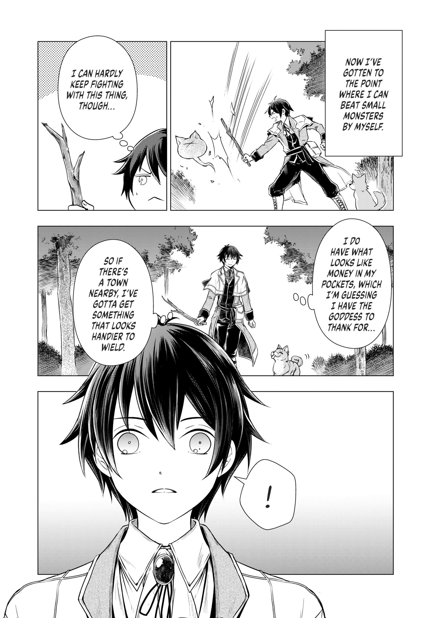 Uchi no Inu ga Tsuyosugirun desu ga?! ~ Tensei Shitara Megami-sama no Shukufuku de Sekai wo Sukuu Koto ni narimashita – Chapter 02 – Page 14