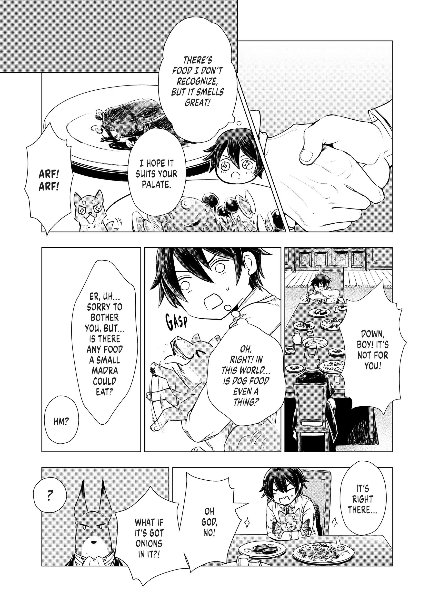 Uchi no Inu ga Tsuyosugirun desu ga?! ~ Tensei Shitara Megami-sama no Shukufuku de Sekai wo Sukuu Koto ni narimashita – Chapter 05 – Page 6