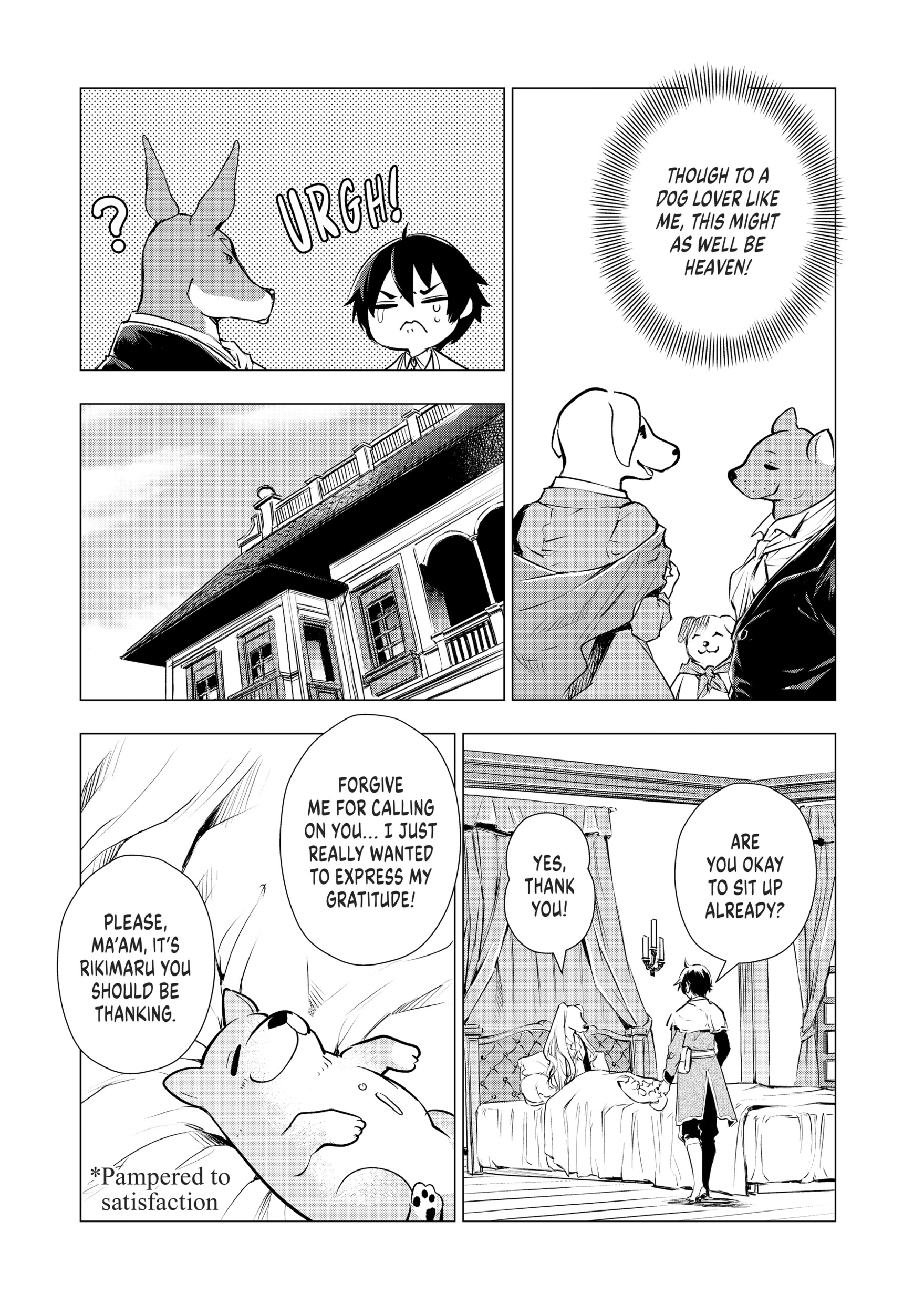 Uchi no Inu ga Tsuyosugirun desu ga?! ~ Tensei Shitara Megami-sama no Shukufuku de Sekai wo Sukuu Koto ni narimashita – Chapter 04 – Page 3