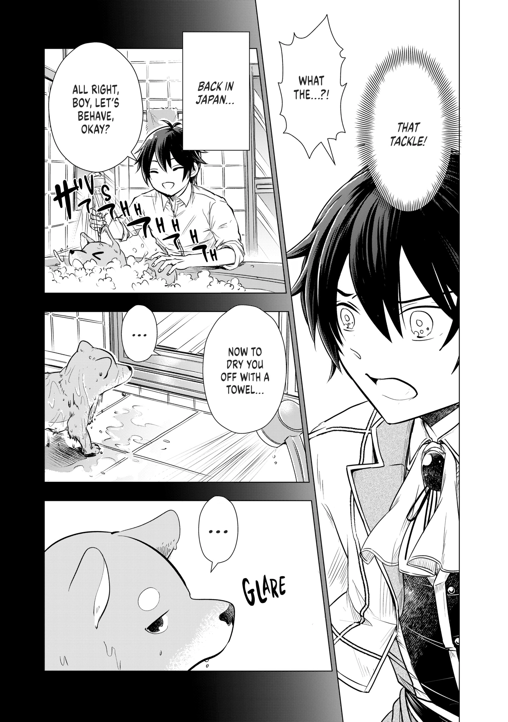 Uchi no Inu ga Tsuyosugirun desu ga?! ~ Tensei Shitara Megami-sama no Shukufuku de Sekai wo Sukuu Koto ni narimashita – Chapter 03 – Page 3