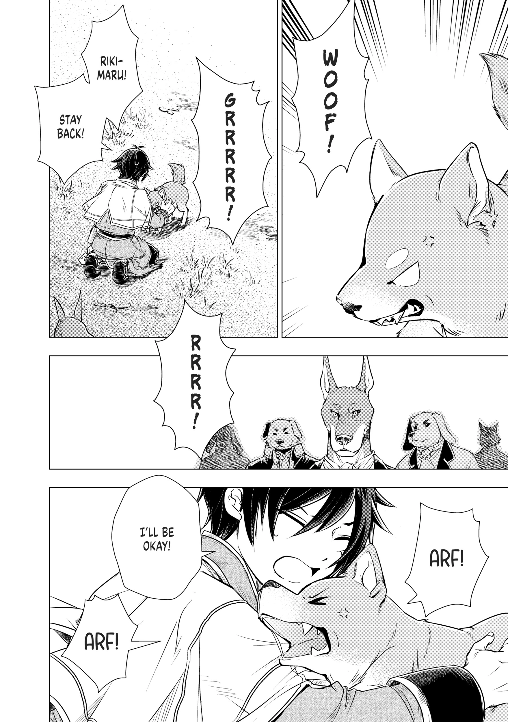 Uchi no Inu ga Tsuyosugirun desu ga?! ~ Tensei Shitara Megami-sama no Shukufuku de Sekai wo Sukuu Koto ni narimashita – Chapter 03 – Page 9