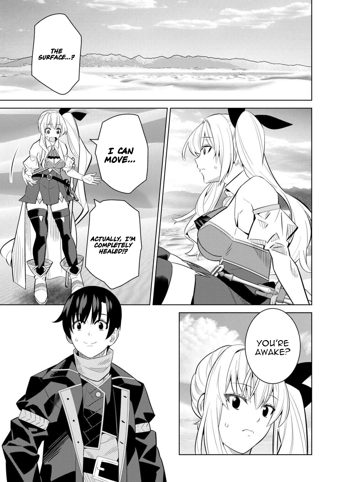 The Middle-Aged Man Cast into the 'Abyss' Where No One Ever Returns Accidentally Deciphers a Code and Becomes the Wielder of an Unknown Relic! – Chapter 05 – Page 4