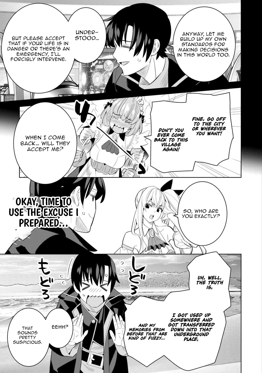 The Middle-Aged Man Cast into the 'Abyss' Where No One Ever Returns Accidentally Deciphers a Code and Becomes the Wielder of an Unknown Relic! – Chapter 05 – Page 14