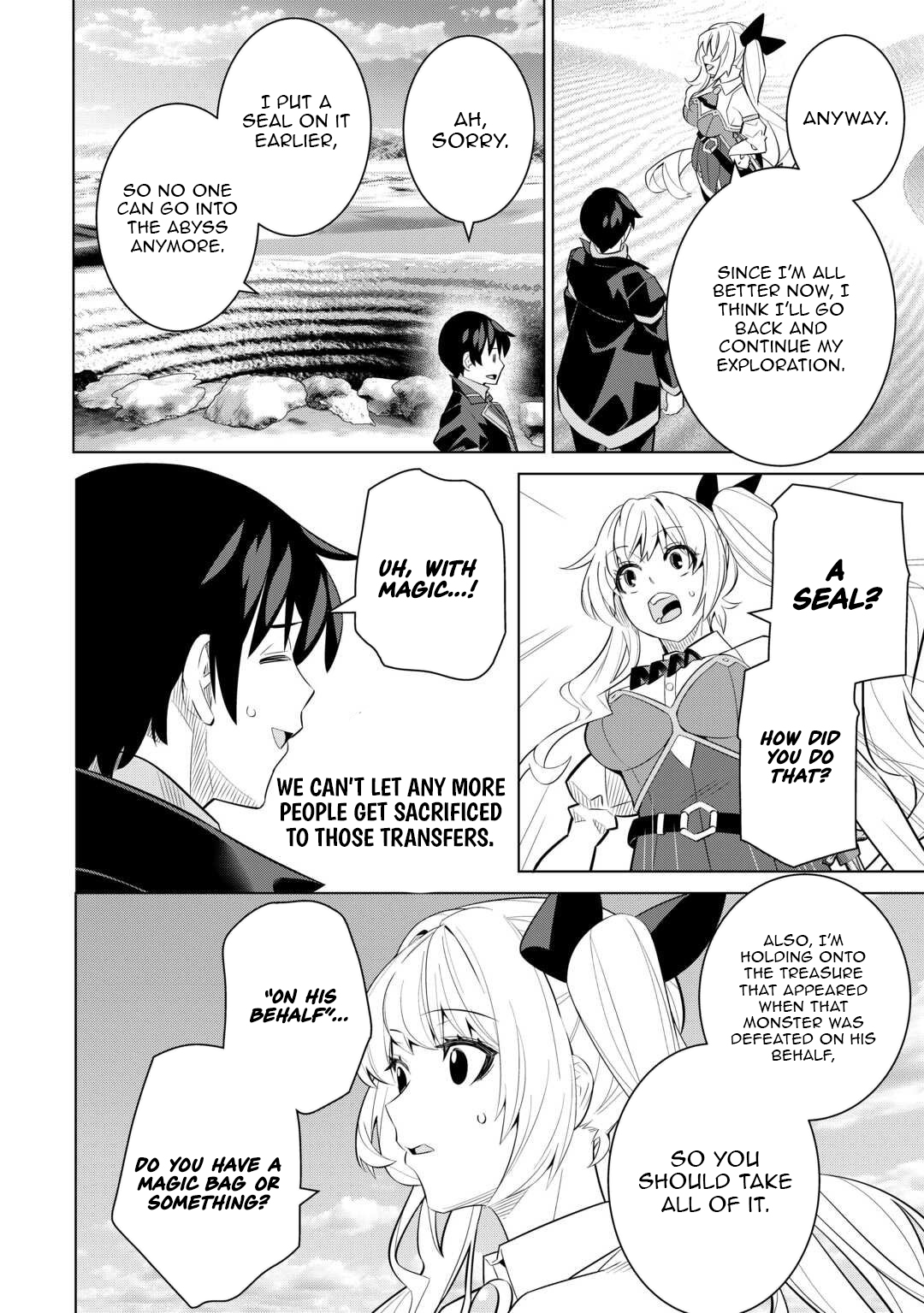 The Middle-Aged Man Cast into the 'Abyss' Where No One Ever Returns Accidentally Deciphers a Code and Becomes the Wielder of an Unknown Relic! – Chapter 05 – Page 19