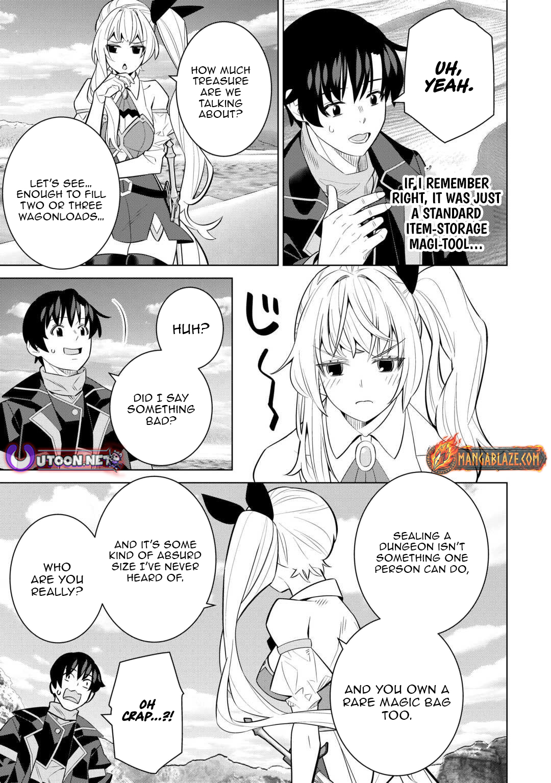 The Middle-Aged Man Cast into the 'Abyss' Where No One Ever Returns Accidentally Deciphers a Code and Becomes the Wielder of an Unknown Relic! – Chapter 05 – Page 20