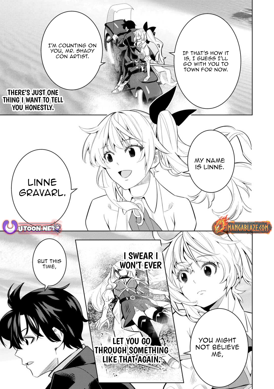 The Middle-Aged Man Cast into the 'Abyss' Where No One Ever Returns Accidentally Deciphers a Code and Becomes the Wielder of an Unknown Relic! – Chapter 05 – Page 30