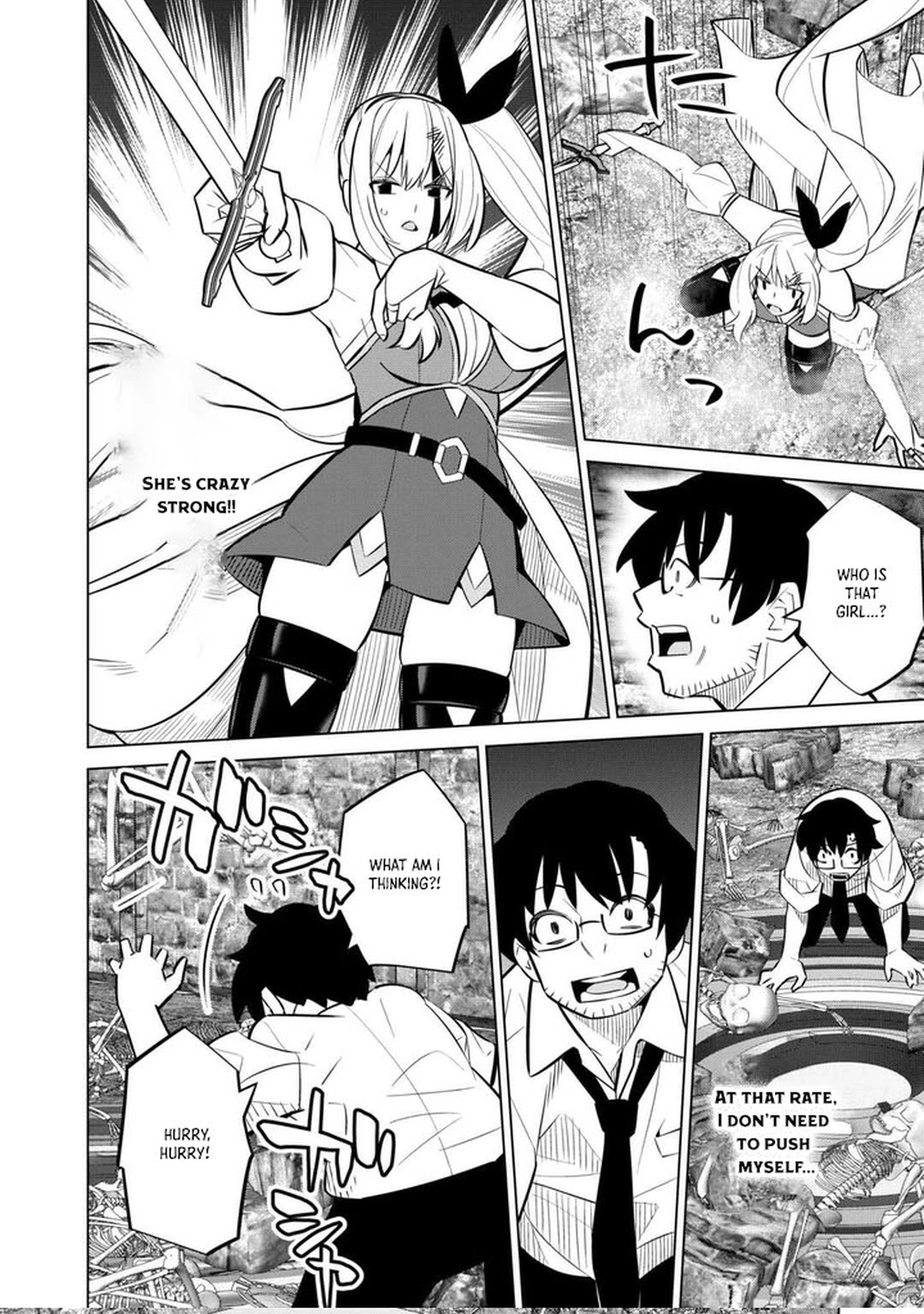 The Middle-Aged Man Cast into the 'Abyss' Where No One Ever Returns Accidentally Deciphers a Code and Becomes the Wielder of an Unknown Relic! – Chapter 02 – Page 14