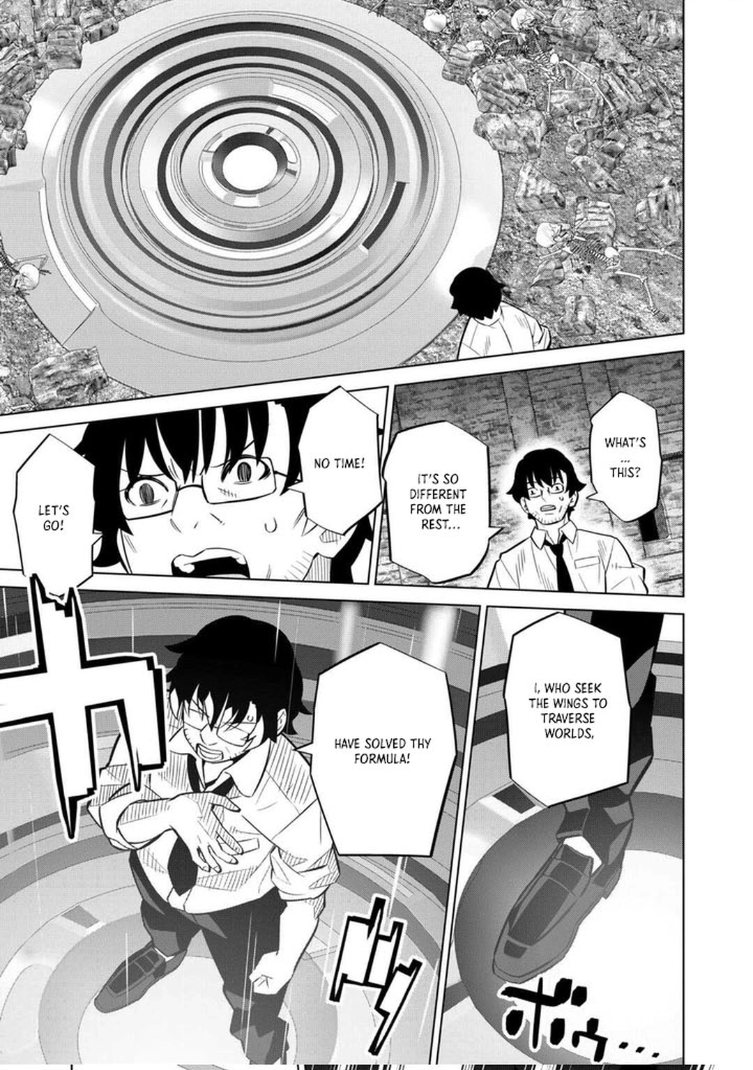 The Middle-Aged Man Cast into the 'Abyss' Where No One Ever Returns Accidentally Deciphers a Code and Becomes the Wielder of an Unknown Relic! – Chapter 02 – Page 15