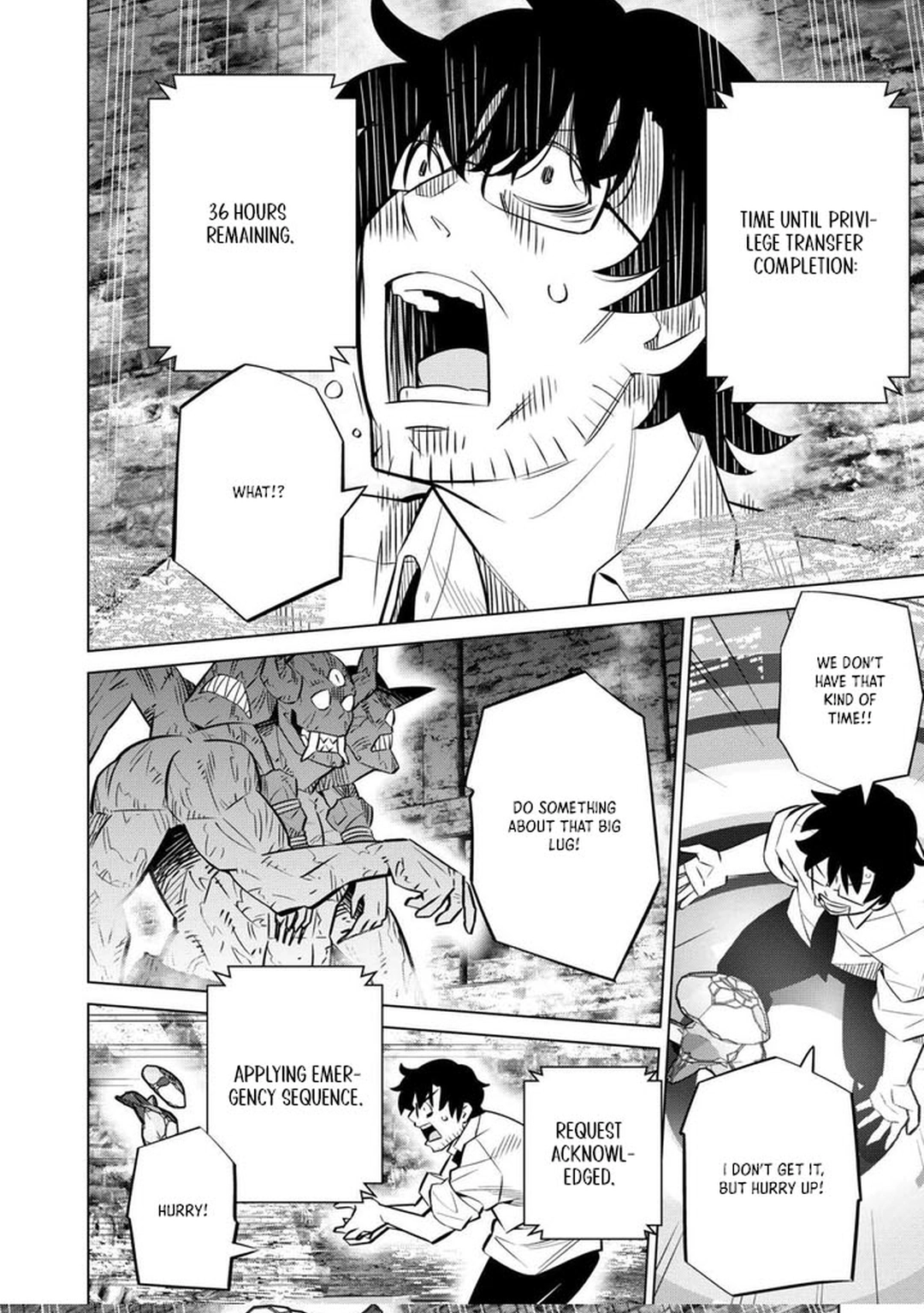 The Middle-Aged Man Cast into the 'Abyss' Where No One Ever Returns Accidentally Deciphers a Code and Becomes the Wielder of an Unknown Relic! – Chapter 02 – Page 20