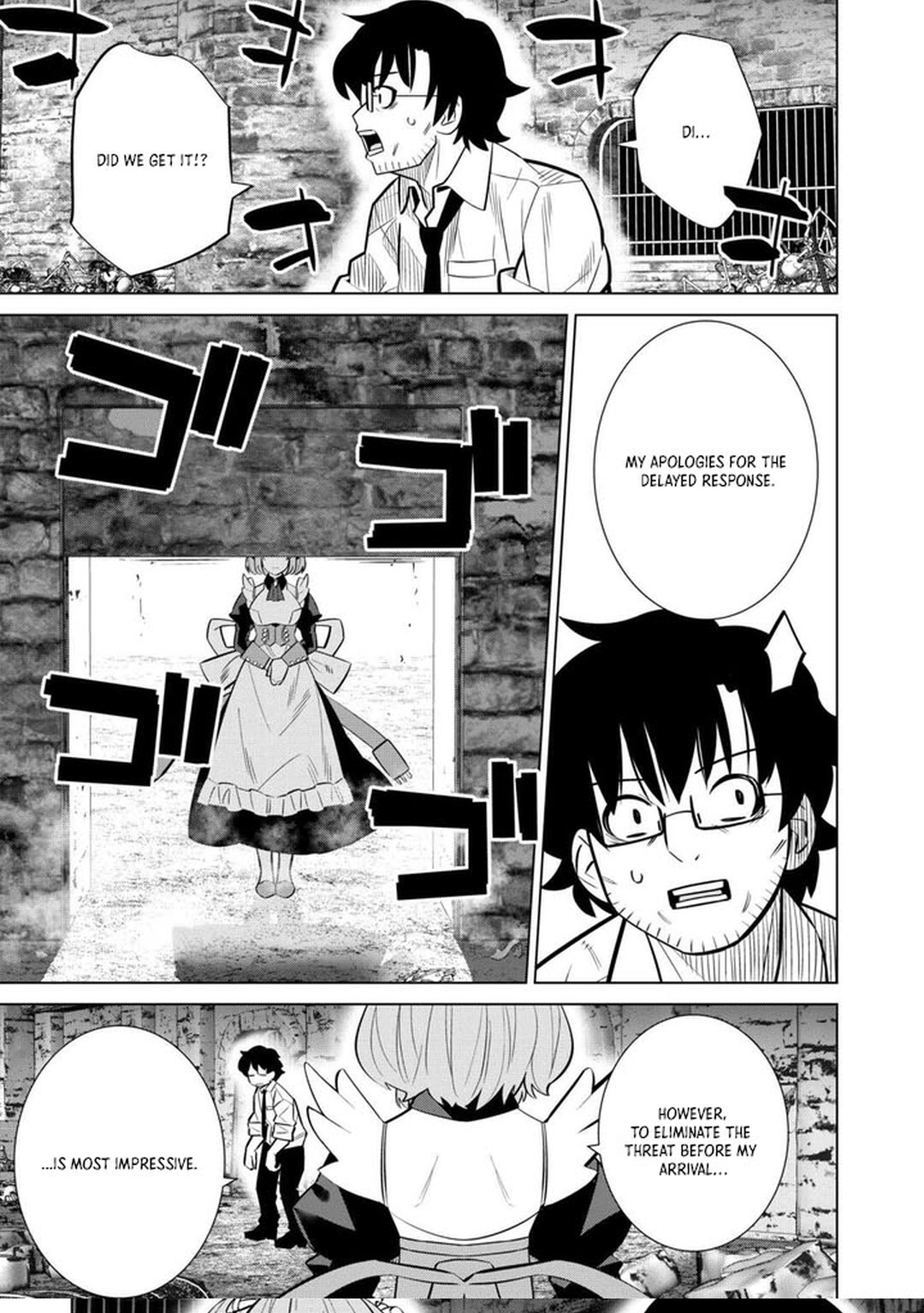 The Middle-Aged Man Cast into the 'Abyss' Where No One Ever Returns Accidentally Deciphers a Code and Becomes the Wielder of an Unknown Relic! – Chapter 02 – Page 33