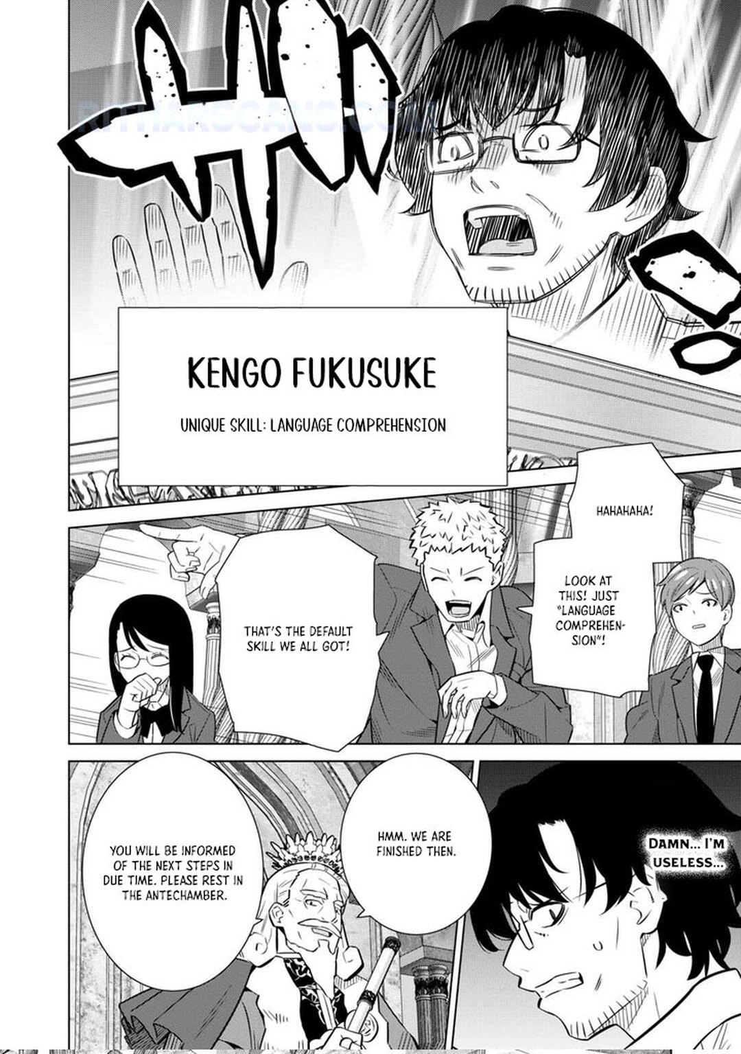 The Middle-Aged Man Cast into the 'Abyss' Where No One Ever Returns Accidentally Deciphers a Code and Becomes the Wielder of an Unknown Relic! – Chapter 01 – Page 12