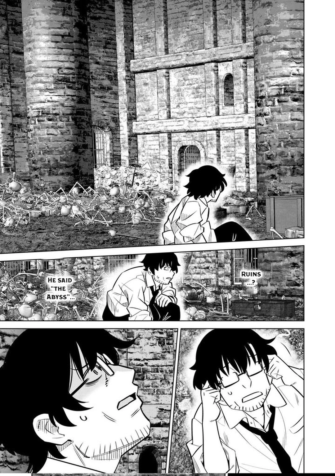 The Middle-Aged Man Cast into the 'Abyss' Where No One Ever Returns Accidentally Deciphers a Code and Becomes the Wielder of an Unknown Relic! – Chapter 01 – Page 17