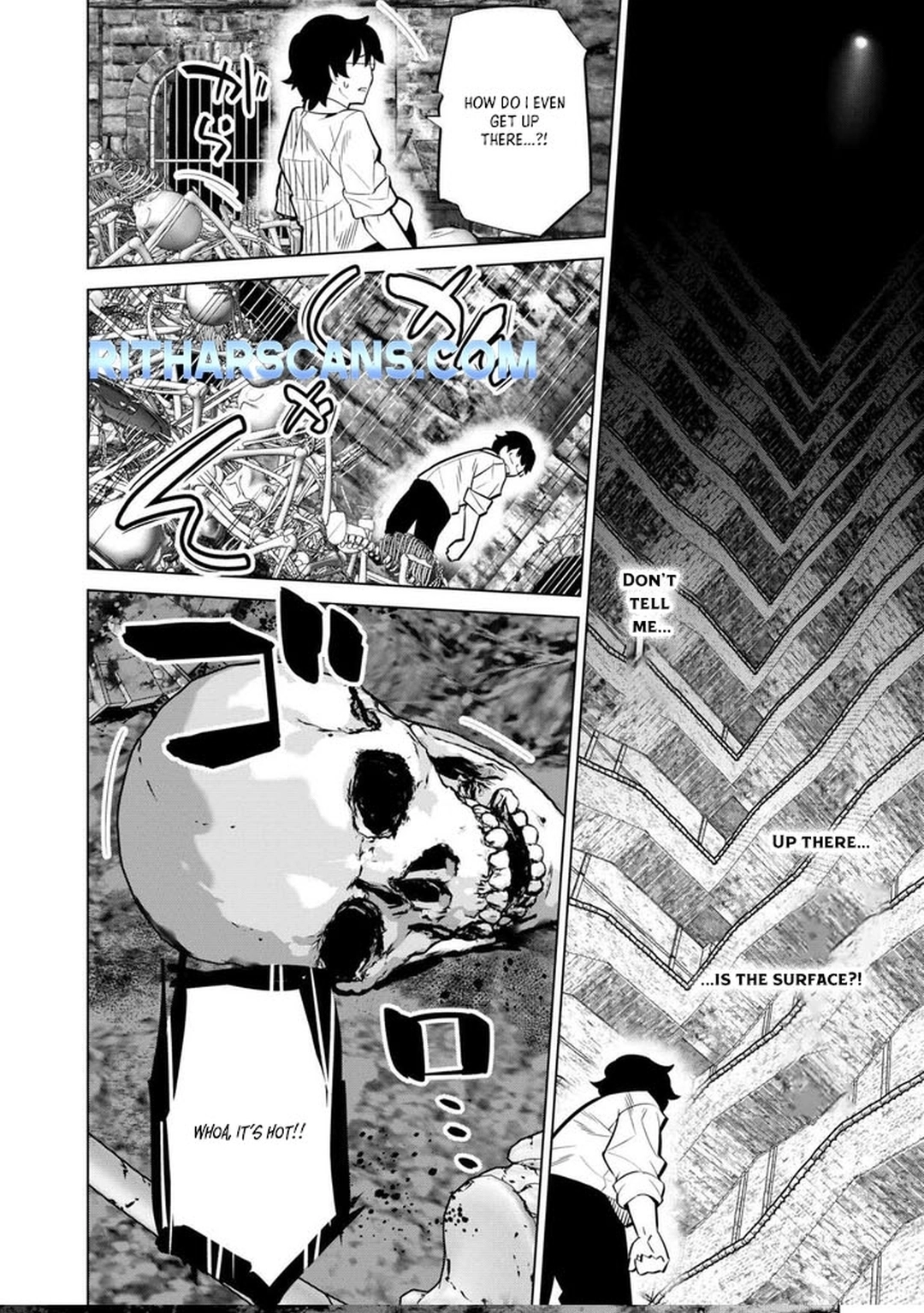 The Middle-Aged Man Cast into the 'Abyss' Where No One Ever Returns Accidentally Deciphers a Code and Becomes the Wielder of an Unknown Relic! – Chapter 01 – Page 18