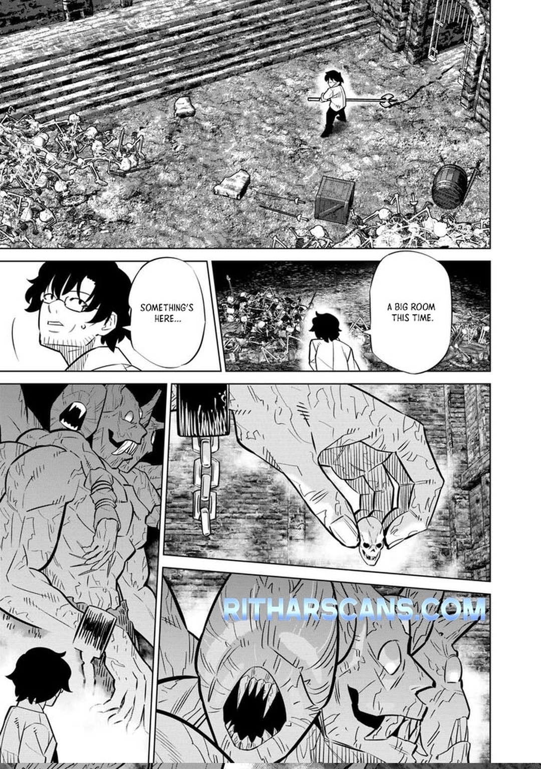 The Middle-Aged Man Cast into the 'Abyss' Where No One Ever Returns Accidentally Deciphers a Code and Becomes the Wielder of an Unknown Relic! – Chapter 01 – Page 23