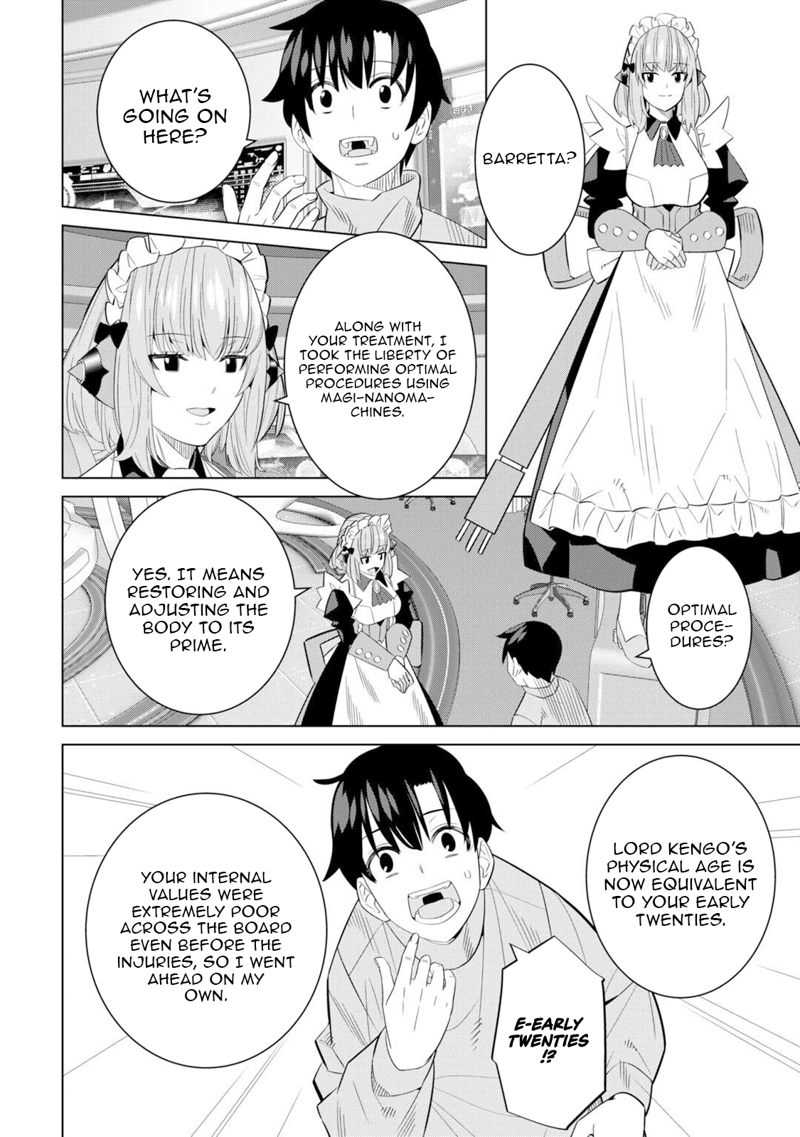 The Middle-Aged Man Cast into the 'Abyss' Where No One Ever Returns Accidentally Deciphers a Code and Becomes the Wielder of an Unknown Relic! – Chapter 04 – Page 3