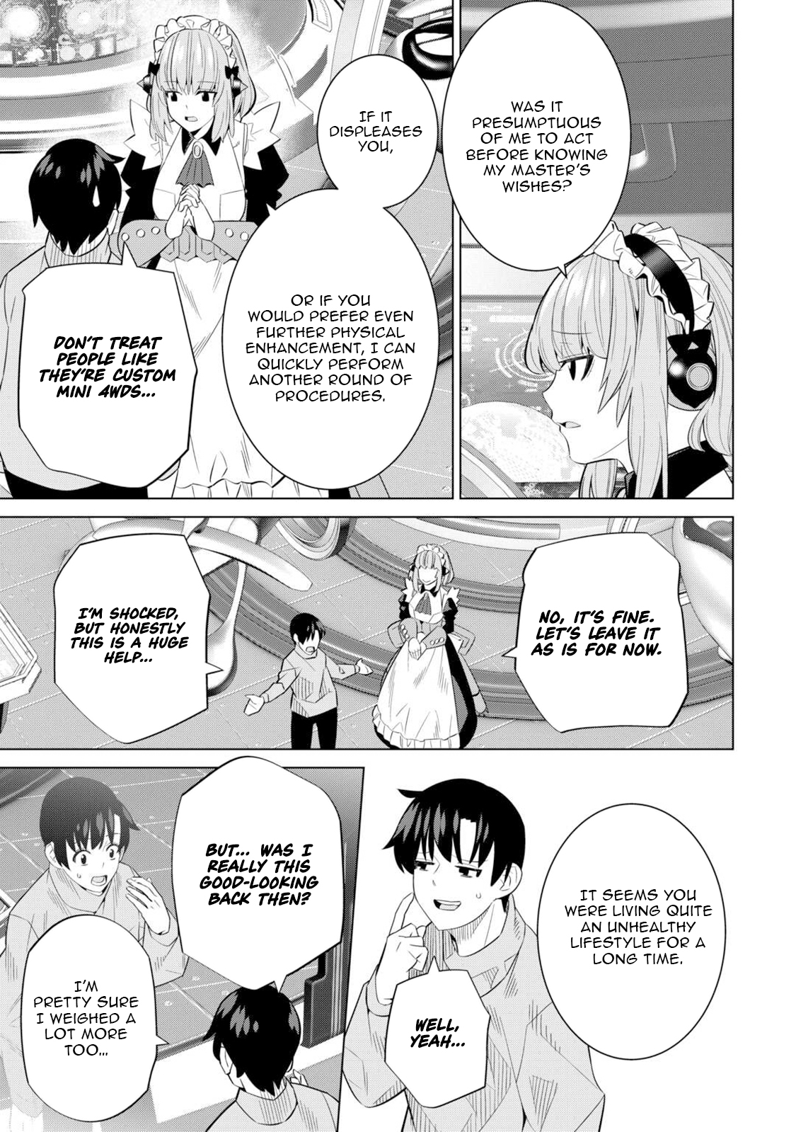 The Middle-Aged Man Cast into the 'Abyss' Where No One Ever Returns Accidentally Deciphers a Code and Becomes the Wielder of an Unknown Relic! – Chapter 04 – Page 4