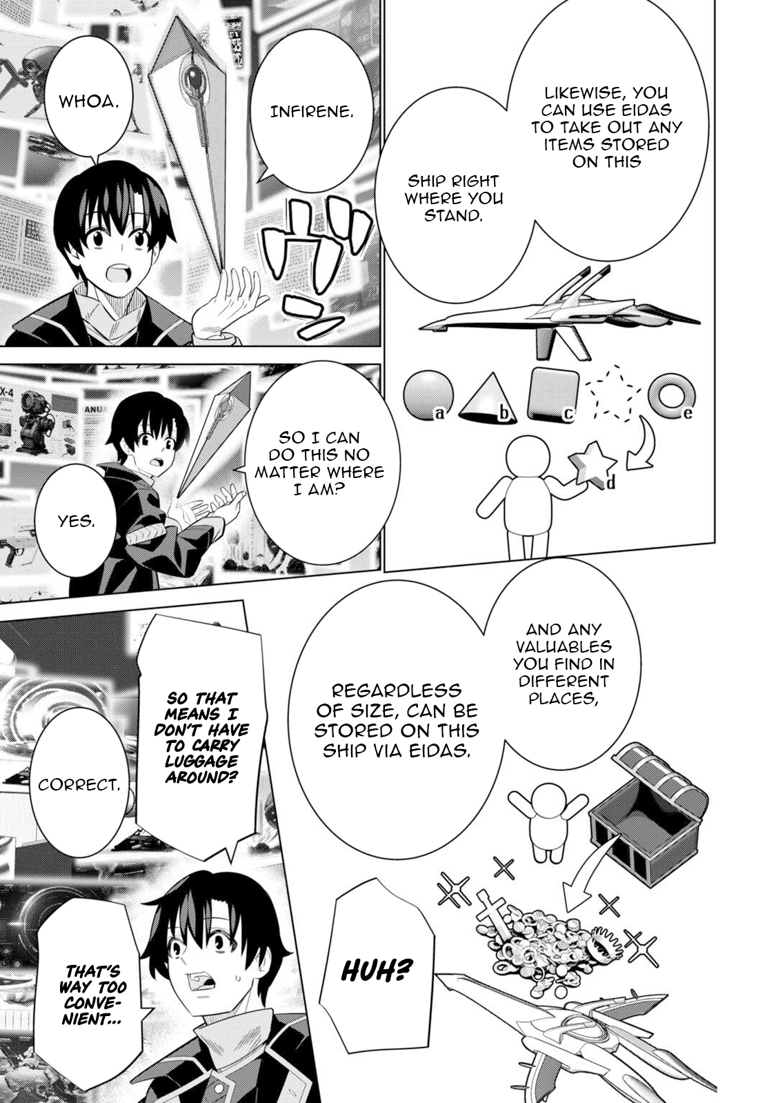 The Middle-Aged Man Cast into the 'Abyss' Where No One Ever Returns Accidentally Deciphers a Code and Becomes the Wielder of an Unknown Relic! – Chapter 04 – Page 12