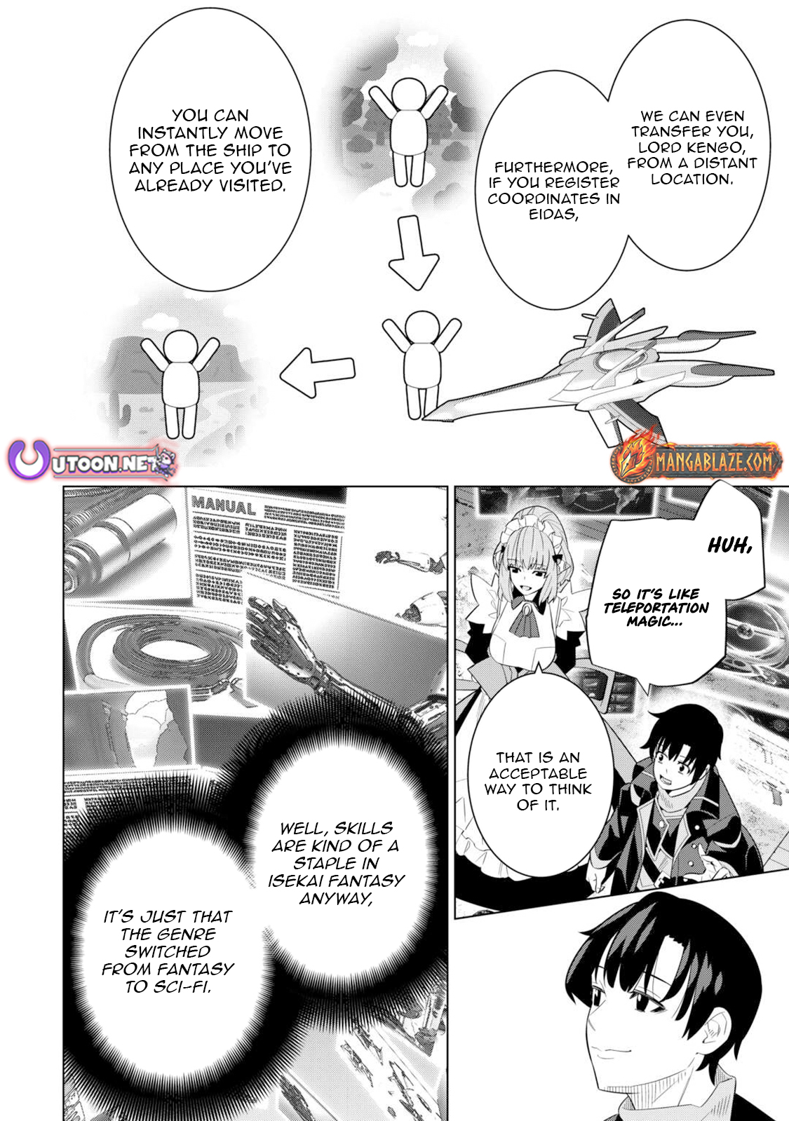 The Middle-Aged Man Cast into the 'Abyss' Where No One Ever Returns Accidentally Deciphers a Code and Becomes the Wielder of an Unknown Relic! – Chapter 04 – Page 13