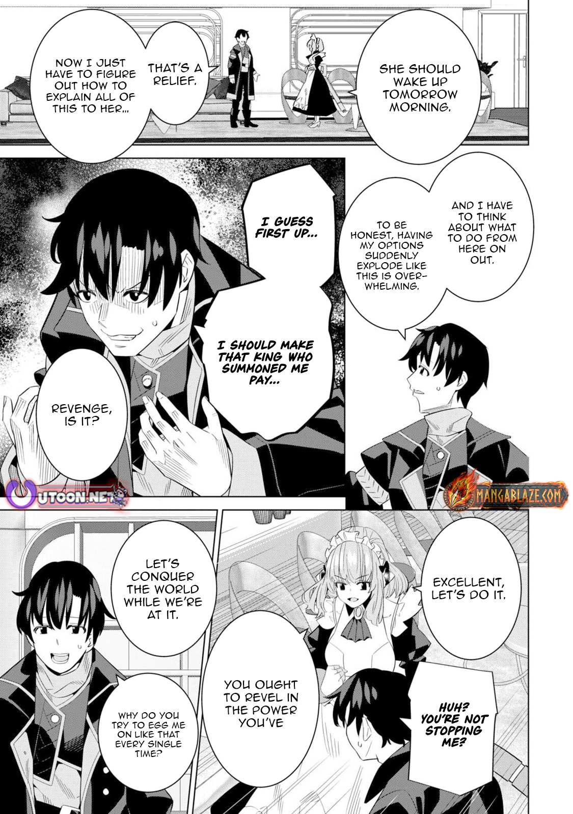 The Middle-Aged Man Cast into the 'Abyss' Where No One Ever Returns Accidentally Deciphers a Code and Becomes the Wielder of an Unknown Relic! – Chapter 04 – Page 16