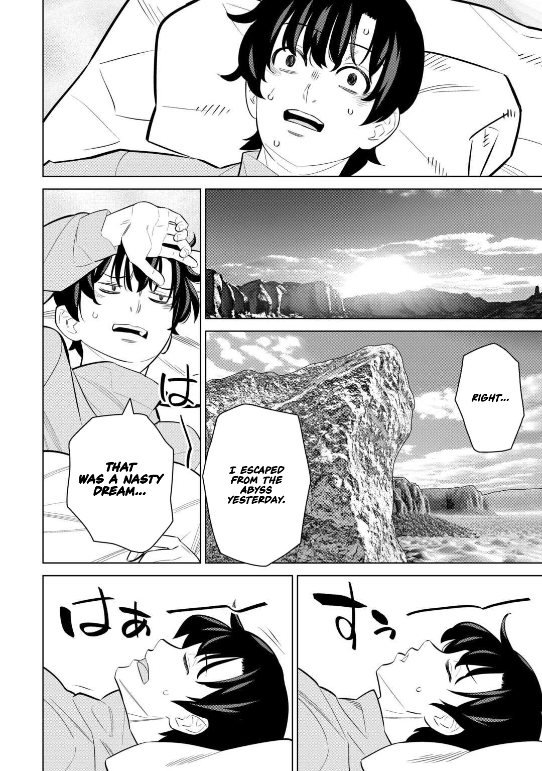 The Middle-Aged Man Cast into the 'Abyss' Where No One Ever Returns Accidentally Deciphers a Code and Becomes the Wielder of an Unknown Relic! – Chapter 06 – Page 5