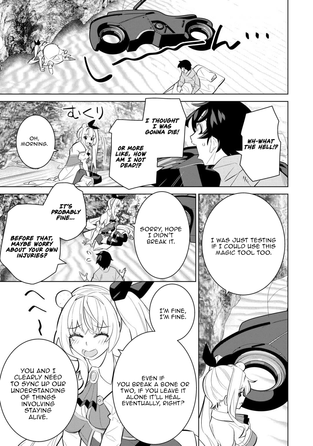 The Middle-Aged Man Cast into the 'Abyss' Where No One Ever Returns Accidentally Deciphers a Code and Becomes the Wielder of an Unknown Relic! – Chapter 06 – Page 8