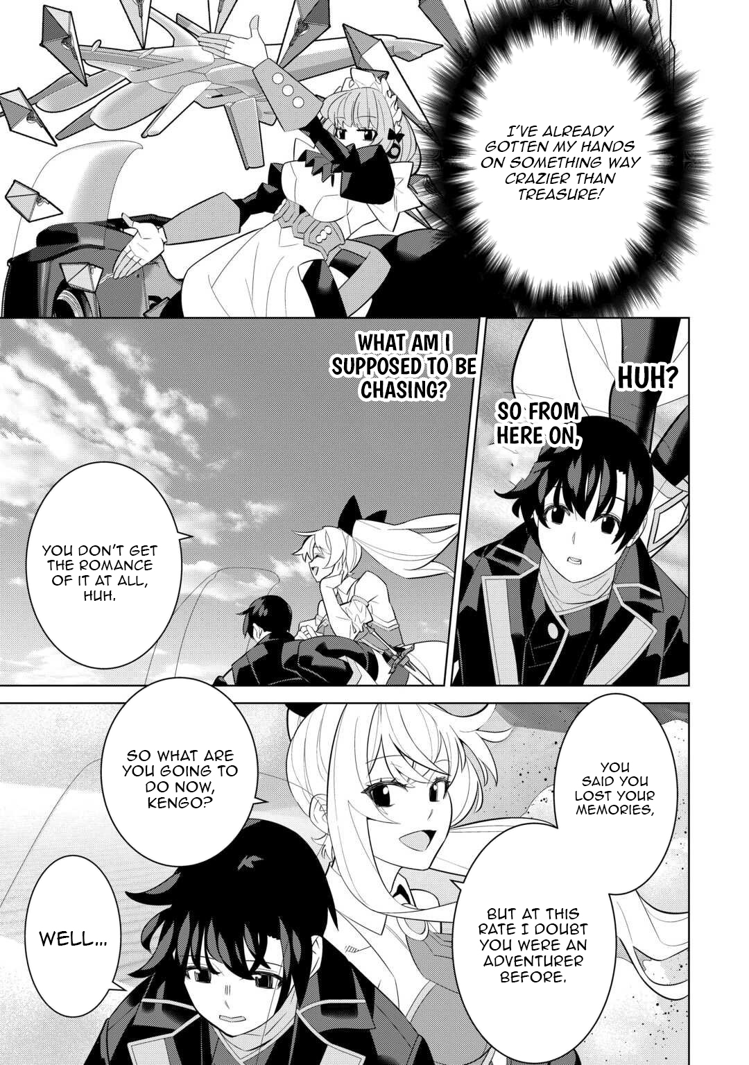 The Middle-Aged Man Cast into the 'Abyss' Where No One Ever Returns Accidentally Deciphers a Code and Becomes the Wielder of an Unknown Relic! – Chapter 06 – Page 14