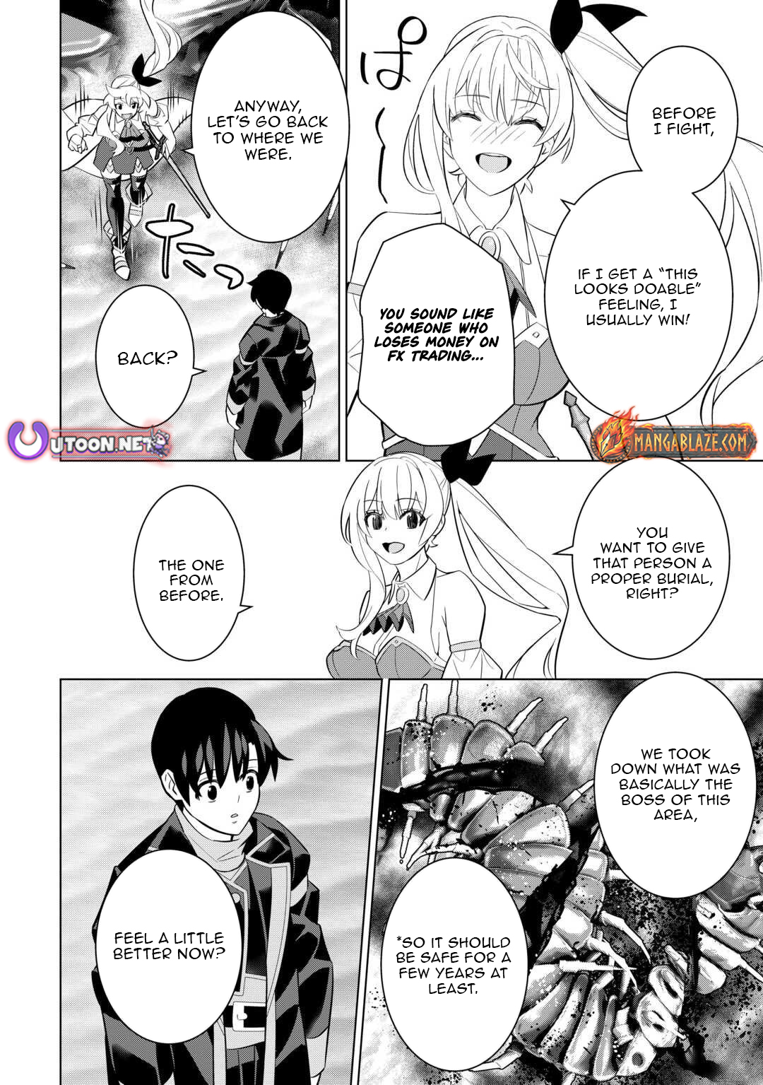 The Middle-Aged Man Cast into the 'Abyss' Where No One Ever Returns Accidentally Deciphers a Code and Becomes the Wielder of an Unknown Relic! – Chapter 06 – Page 23