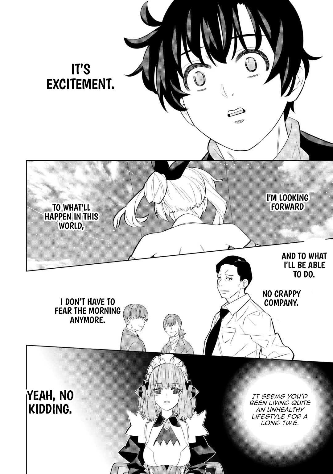 The Middle-Aged Man Cast into the 'Abyss' Where No One Ever Returns Accidentally Deciphers a Code and Becomes the Wielder of an Unknown Relic! – Chapter 06 – Page 25